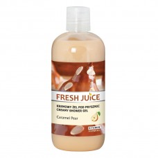 Fresh Juice Подхранващ душ гел с карамел и круша, 500 мл